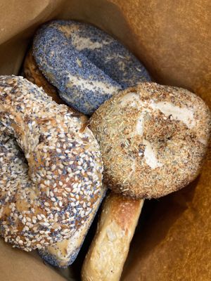  at Mazál Bagels & Café in Madrid