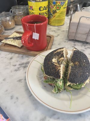 Bagel Garden   at Mazál Bagels & Café in Madrid