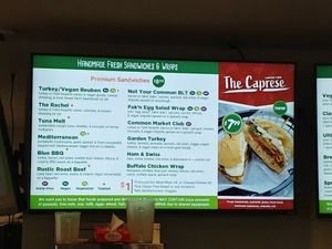 Menu at Common Market Food Co-op in Frederick
