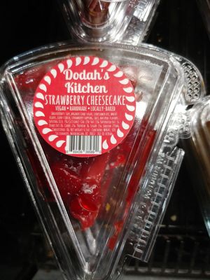 Vegan Strawberry Cheesecake at Common Market Food Co-op in Frederick