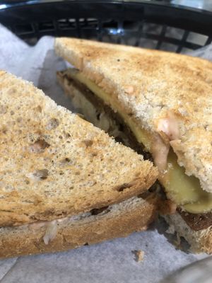 Vegan Reuben at Common Market Food Co-op in Frederick