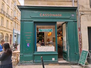 Entrance at Cassonade Cannelés & Spécialités in Bordeaux