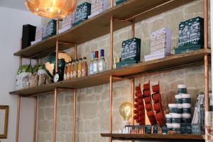 Cannelé molds at Cassonade Cannelés & Spécialités in Bordeaux