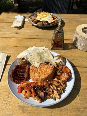 Fallafelteller  at Ya Hala in Stockach