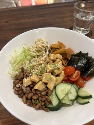 Vegan bowl - no avocado  at Healthy Ubud in Ubud