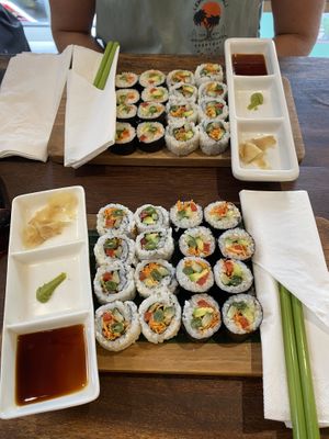 Sushi  at Healthy Ubud in Ubud