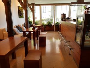 The restaurant (all of it) at Yogi Booster in Lausanne