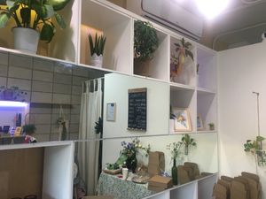 A cute and pleasant bakery/cafe at Vegan & Beyond in Seoul