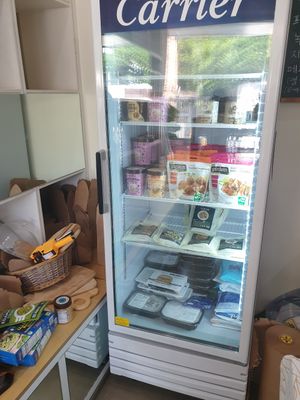vegan ice cream and frozen goodies at Vegan & Beyond in Seoul