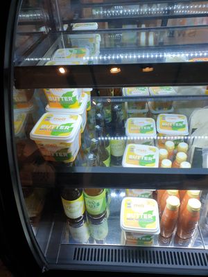 good selection at Vegan & Beyond in Seoul