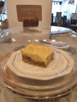 shepards pie at Vegan & Beyond in Seoul