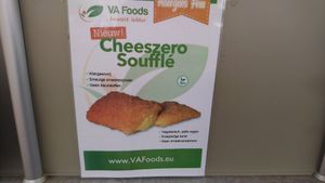 Vegan kaassoufflé at De Friterie in Smilde