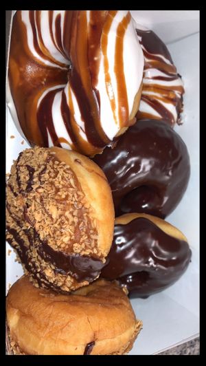 If you like coconut, you HAVE to try the Samoa donuts  at Freddy Donuts in Fredericksburg
