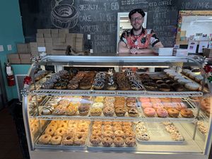   at Freddy Donuts in Fredericksburg