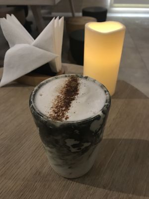 Masala latte  at Holi Yoga & Cafe in Moscow
