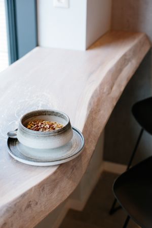 porridge  at Holi Yoga & Cafe in Moscow