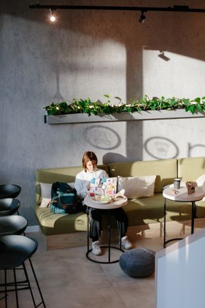 place at Holi Yoga & Cafe in Moscow