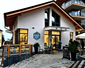 IBA.TU bistro. at IBA.TU Bistro in Vysoke Tatry
