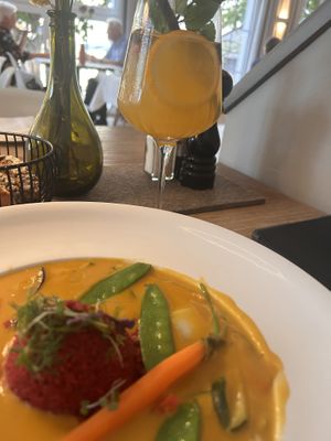 Red curry is an excellent choicee  at STEG 32 in Herrsching Am Ammersee