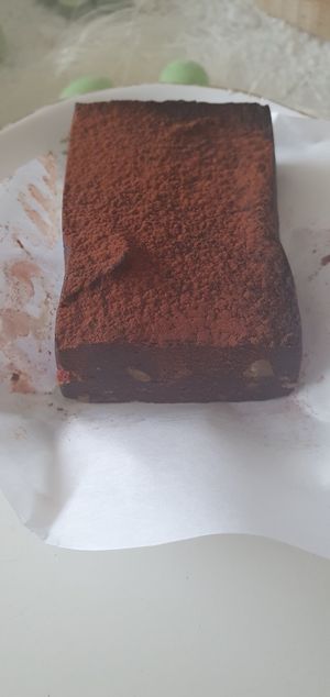 Nutbrownie at De Juf in Middelburg