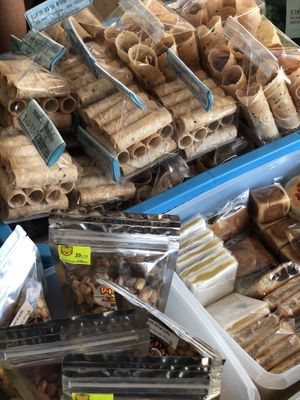 Snacks  at Vegetarian Food by Somjan in Lampang