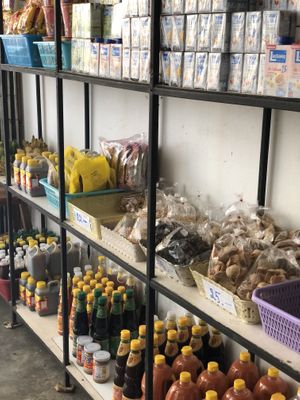 Products   at Vegetarian Food by Somjan in Lampang