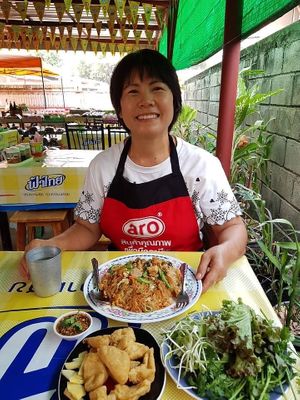 Owner  at Vegetarian Food by Somjan in Lampang