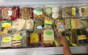 Raw material for sell at Vegetarian Food by Somjan in Lampang