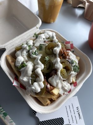 Loaded fries  at Wise Boys Burgers - Auckland CBD in Auckland