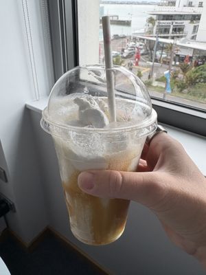 Banoffe shake  at Wise Boys Burgers - Auckland CBD in Auckland