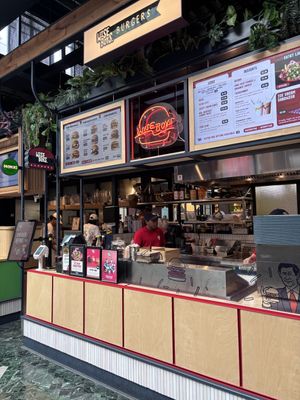 outside (on second story… third story as far as i’m concerned since i’m an american)  at Wise Boys Burgers - Auckland CBD in Auckland