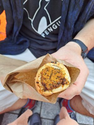 Sausage roll at Tart Bakery - Queen St in Auckland