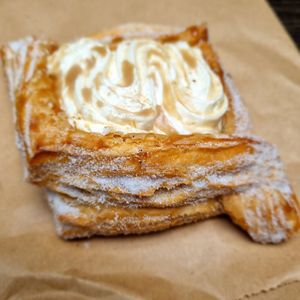 Banoffee Danish 7.4NZD ( 4.39USD) at Tart Bakery - Queen St in Auckland