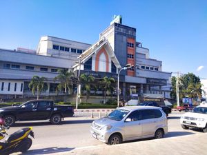Opposite hospital  at Raan Chit Metta Pba Plyoo  in Fang
