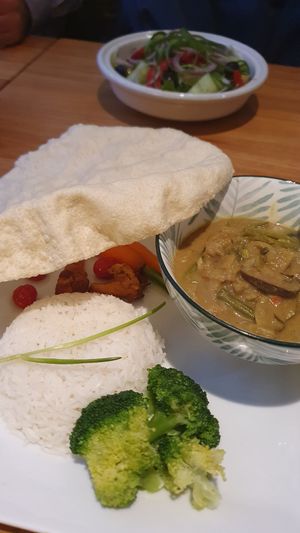 Indiase korma at Brasserie de Jasmijn in Harlingen