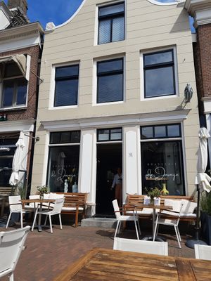 Outside at Brasserie de Jasmijn in Harlingen