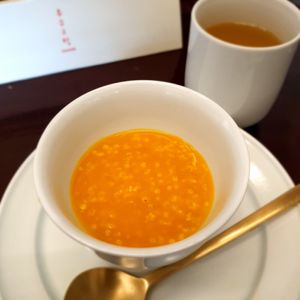 pumpkin porridge at Dusu Gobang 두수고방  in Suwon