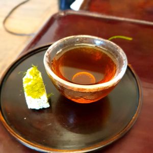cinnamon tea at Dusu Gobang 두수고방  in Suwon