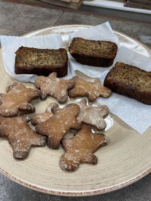 Yummy baked goods  at Rooted Plant-Based Eating in Midland