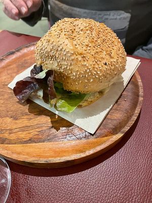 Magic burger   at Green&Burger - Biocenter in Barcelona