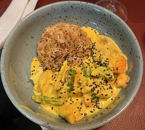 Curry Que Te Pillo   at Green&Burger - Biocenter in Barcelona