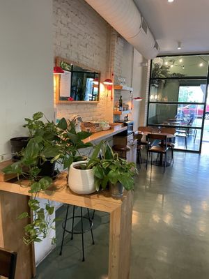 Inside  at Green&Burger - Biocenter in Barcelona