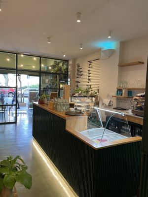 Inside  at Green&Burger - Biocenter in Barcelona