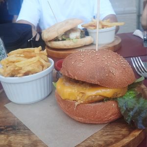 Vegan at Green&Burger - Biocenter in Barcelona