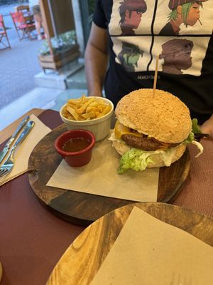   at Green&Burger - Biocenter in Barcelona