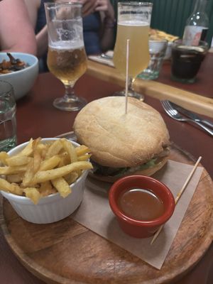   at Green&Burger in Barcelona