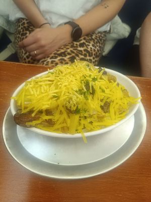 Vegan cheese didn't melt at Kartoffelhaus in Gottingen