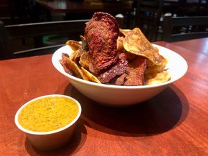 Root Chips (Vegetarian)
beer mustard at Molly Malloy's in Philadelphia
