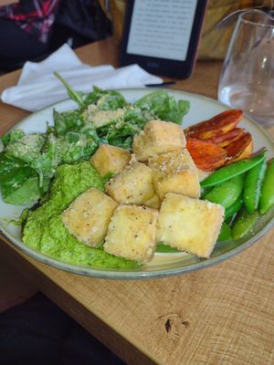  at Grounds & Greens Cafe in White Rock