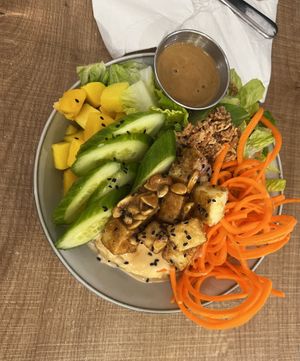   at Grounds & Greens Cafe in White Rock